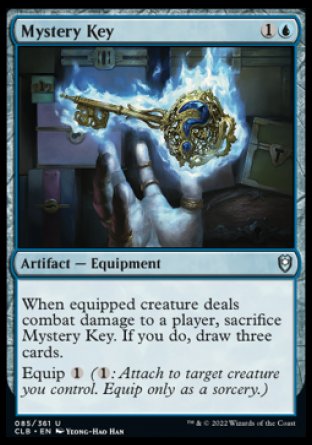(085) Magic The Gathering Commander Legends: Battle for Baldur's Gate Single: Mystery Key  Uncommon