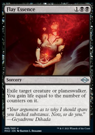 (085) Magic The Gathering Modern Horizons 2 Single: Flay Essence Holo Uncommon