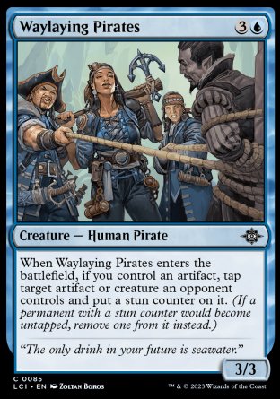 (085) Magic The Gathering The Lost Caverns of Ixalan Single: Waylaying Pirates  Common