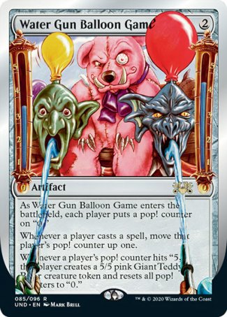 (085/096) Magic The Gathering Unsanctioned Single: Water Gun Balloon Game  Rare