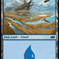 (086) Magic The Gathering Foundations Jumpstart Single: Island (V.3)  Land