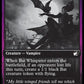 (086) Magic The Gathering Innistrad: Double Feature Single: Bat Whisperer Holo Common