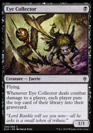 (086/269) Magic The Gathering Throne of Eldraine Single: Eye Collector  Common