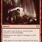 (086) Magic The Gathering Commander: Edge of Eternities Single: Blasphemous Act  Rare