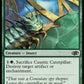 (086) Magic The Gathering Jumpstart 2022 Single: Caustic Caterpillar  Common