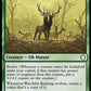 (087) Magic The Gathering Universes Beyond: Fallout Single: Watchful Radstag  Holo Rare