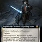 (087) Magic The Gathering Commander: The Lord of the Rings: Tales of Middle-earth: Extras Single: Frodo, Adventurous Hobbit (V.1) Holo Mythic