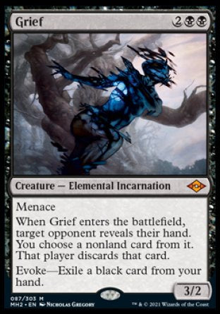 (087) Magic The Gathering Modern Horizons 2 Single: Grief  Mythic