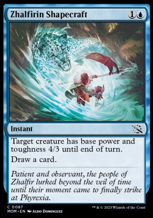 (087) Magic The Gathering March of the Machine Single: Zhalfirin Shapecraft  Common