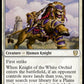 (088) Magic The Gathering Commander: Innistrad: Midnight Hunt Single: Knight of the White Orchid  Rare