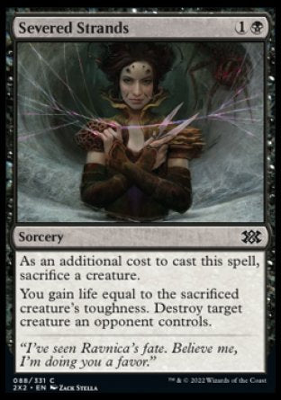 (088) Magic The Gathering Double Masters 2022 Single: Severed Strands Holo Common