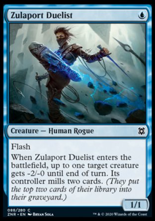 (088/280) Magic The Gathering Zendikar Rising Single: Zulaport Duelist  Common