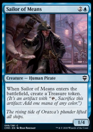 (088/361) Magic The Gathering Commander Legends Single: Sailor of Means  Common