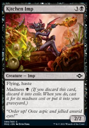 (089) Magic The Gathering Modern Horizons 2 Single: Kitchen Imp Holo Common