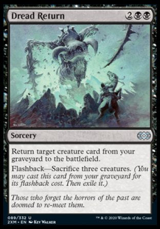 (089/332) Magic The Gathering Double Masters Single: Dread Return  Uncommon