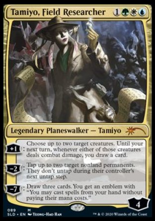 (089) Magic The Gathering Secret Lair Drop Series Single: Tamiyo, Field Researcher Holo Mythic