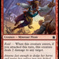 (089) Magic The Gathering Magic: The Gathering Foundations Single: Gorehorn Raider Holo Common