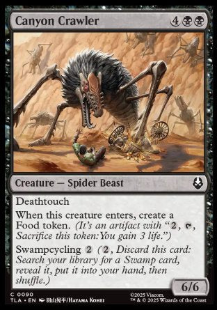 (090) Magic The Gathering Magic: The Gathering | Avatar: The Last Airbender Single: Canyon Crawler Holo Common