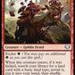 (090) Magic The Gathering Commander: Edge of Eternities Single: Sprouting Goblin  Uncommon