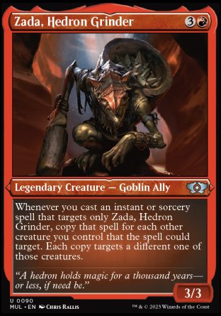 (090) Magic The Gathering Multiverse Legends Single: Zada, Hedron Grinder (V.2)  Uncommon