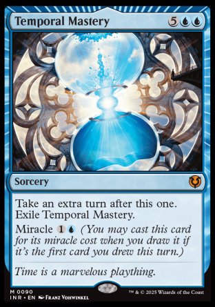 (090) Magic The Gathering Innistrad Remastered Single: Temporal Mastery  Mythic