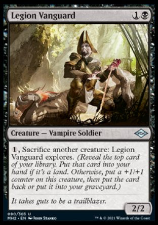 (090) Magic The Gathering Modern Horizons 2 Single: Legion Vanguard  Uncommon