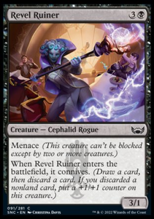 (091) Magic The Gathering Streets of New Capenna Single: Revel Ruiner Holo Common
