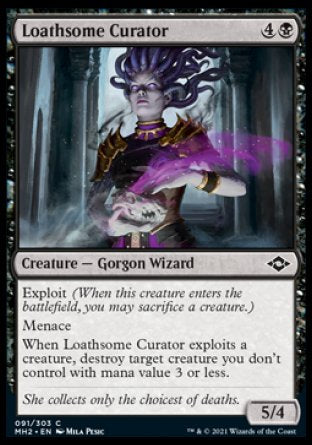 (091) Magic The Gathering Modern Horizons 2 Single: Loathsome Curator  Common