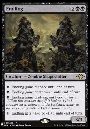 (011) Magic The Gathering The List Single: Endling  Rare