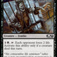 (091) Magic The Gathering Core 2021 Single: Caged Zombie  Common