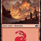 (092) Magic The Gathering Foundations Jumpstart Single: Mountain (V.3)  Land