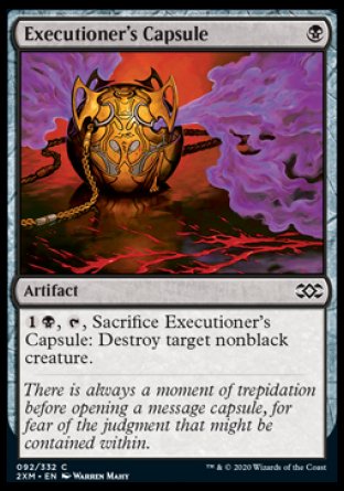 (092/332) Magic The Gathering Double Masters Single: Executioner's Capsule  Common