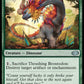(092) Magic The Gathering Jumpstart 2022 Single: Thrashing Brontodon  Uncommon