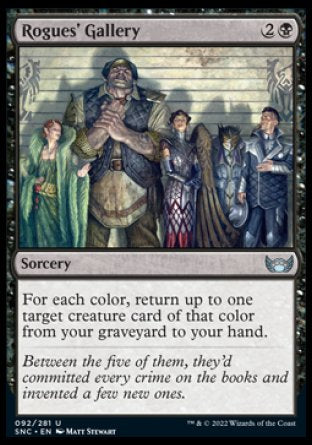 (092) Magic The Gathering Streets of New Capenna Single: Rogues' Gallery  Uncommon