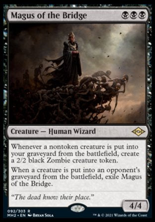 (092) Magic The Gathering Modern Horizons 2 Single: Magus of the Bridge Holo Rare