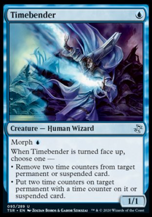 (093/289) Magic The Gathering Time Spiral Remastered Single: Timebender  Uncommon