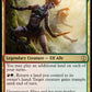 (094) Magic The Gathering Commander: Zendikar Rising Single: Mina and Denn, Wildborn  Rare