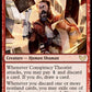 (094) Magic The Gathering Strixhaven: School of Mages Single: Conspiracy Theorist Holo Rare