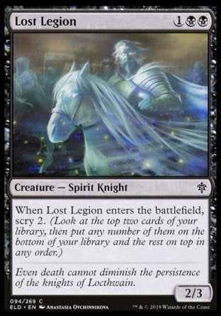 (094/269) Magic The Gathering Throne of Eldraine Single: Lost Legion Holo Common