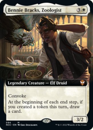(094) Magic The Gathering Commander: Streets of New Capenna: Extras Single: Bennie Bracks, Zoologist Holo Mythic