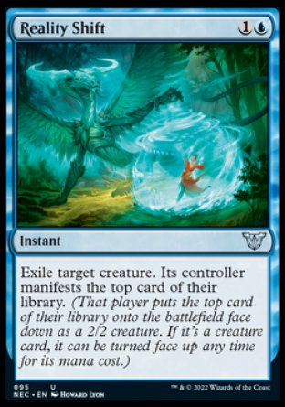 (095) Magic The Gathering Commander: Kamigawa: Neon Dynasty Single: Reality Shift  Uncommon