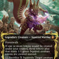 (095) Magic The Gathering Commander: Bloomburrow: Extras Single: Chatterfang, Squirrel General (V.2)  Mythic