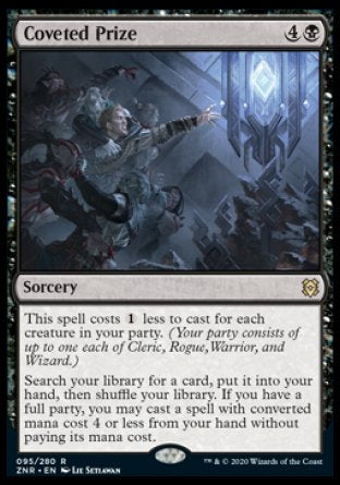 (095) Magic The Gathering Zendikar Rising: Promos Single: Coveted Prize (V.1) Holo Rare
