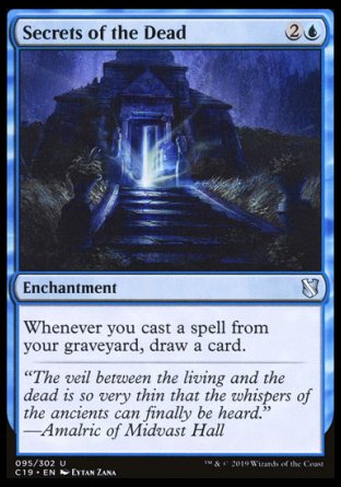 (095) Magic The Gathering Commander 2019 Single: Secrets of the Dead  Uncommon