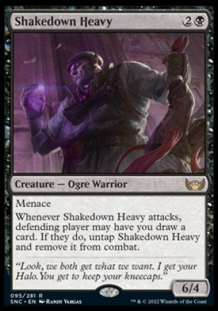 (095) Magic The Gathering Streets of New Capenna Single: Shakedown Heavy  Rare