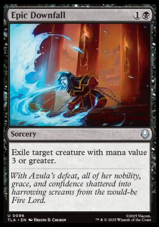 (096) Magic The Gathering Magic: The Gathering | Avatar: The Last Airbender Single: Epic Downfall Holo Uncommon