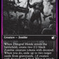 (096) Magic The Gathering Innistrad: Double Feature Single: Diregraf Horde Holo Common