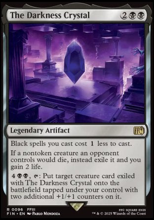 (096) Magic The Gathering Magic: The Gathering - FINAL FANTASY Single: The Darkness Crystal Holo Rare