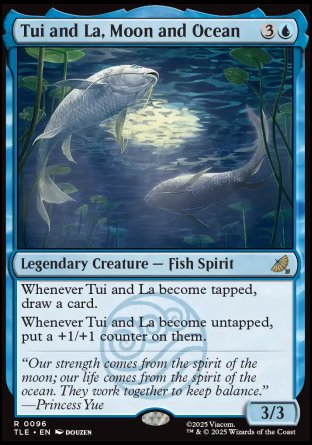 (096) Magic The Gathering Magic: The Gathering | Avatar: The Last Airbender: Eternal Single: Tui and La, Moon and Ocean (V.1)  Rare