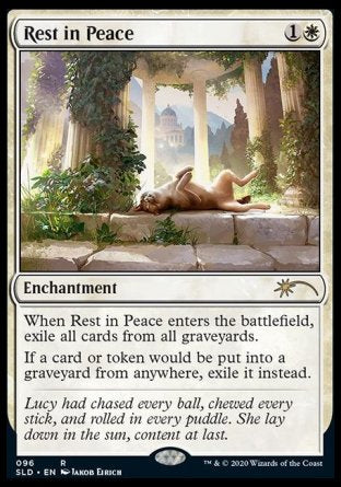 (096) Magic The Gathering Secret Lair Drop Series Single: Rest in Peace Holo Rare